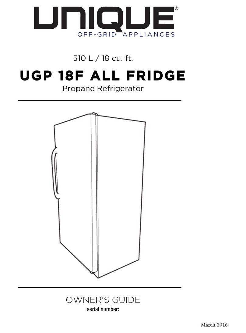 Unique UGP 18F User manual