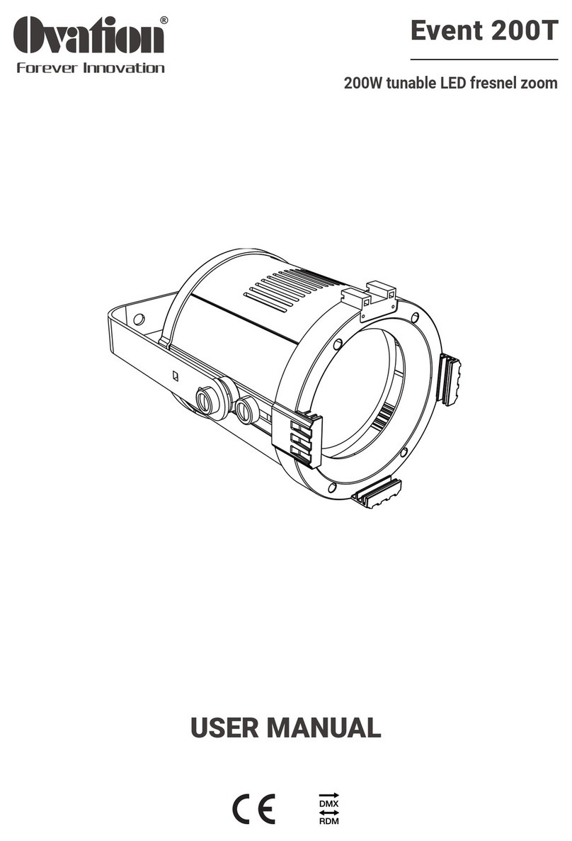 Ovation Event 200T user manual