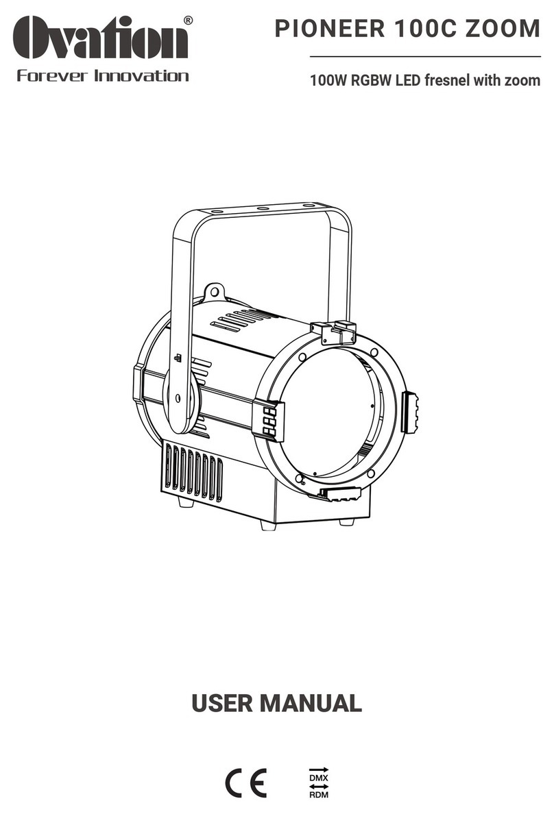 Ovation PIONEER 100C ZOOM user manual