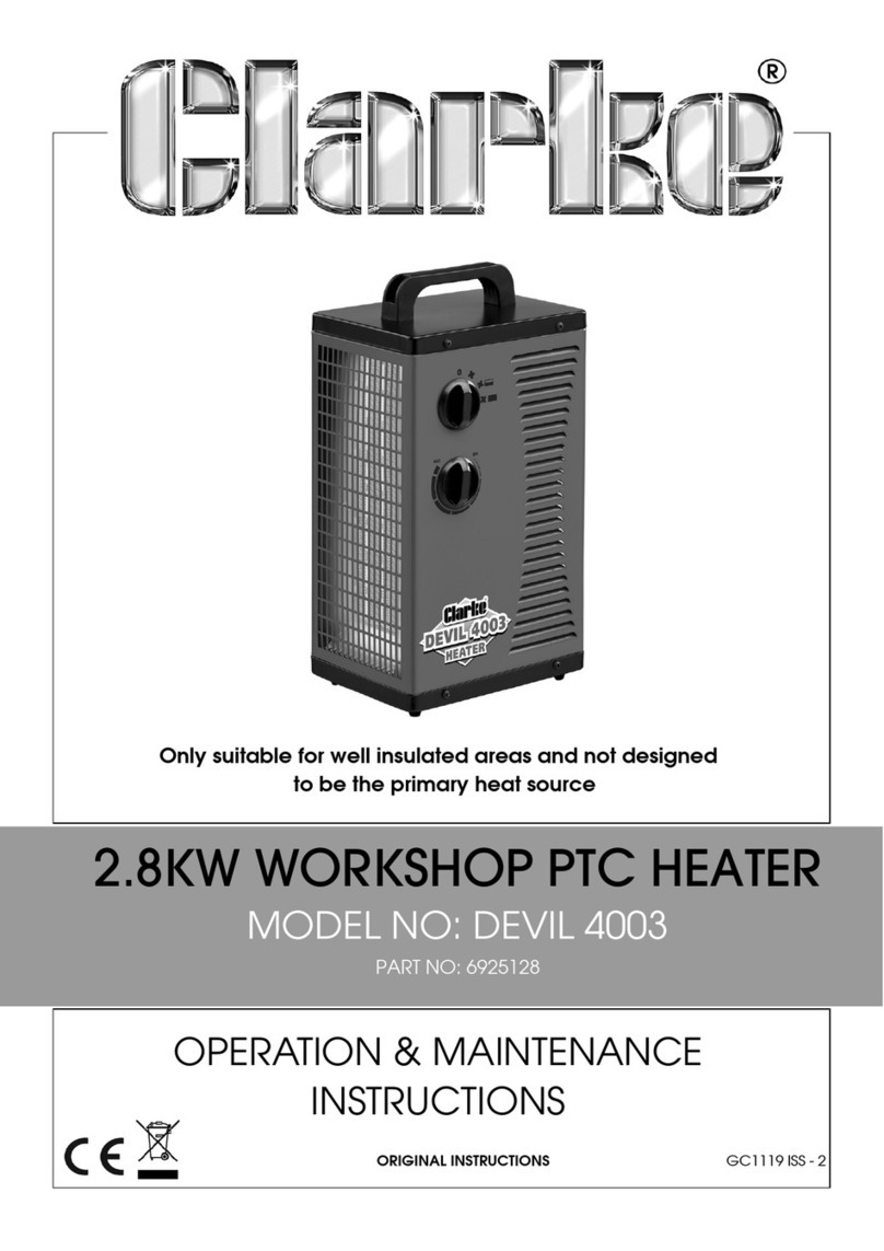Clarke DEVIL 4003 Instruction Manual