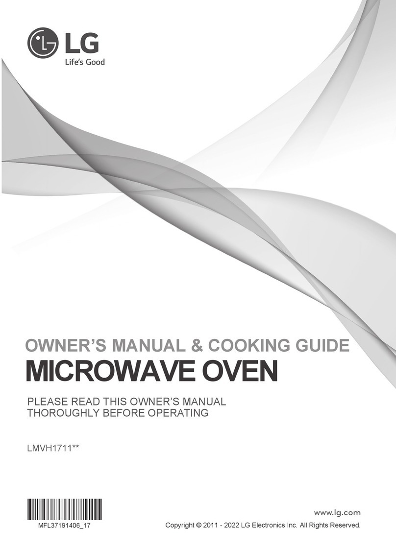 LG LMVH1711 Series Use and care manual