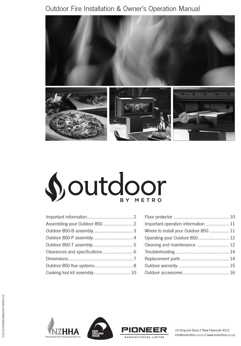 Metro DataVac Outdoor 850 installation & owner's operation manual