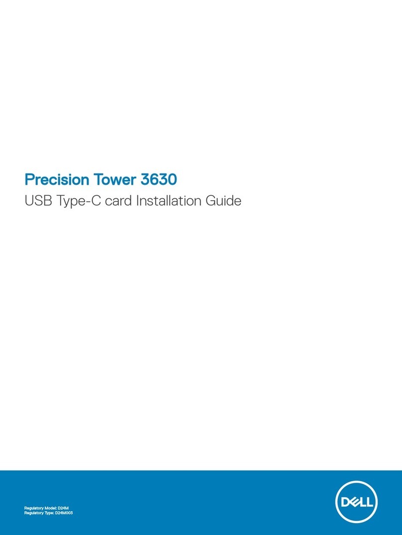 Dell Precision Tower 3630 installation guide