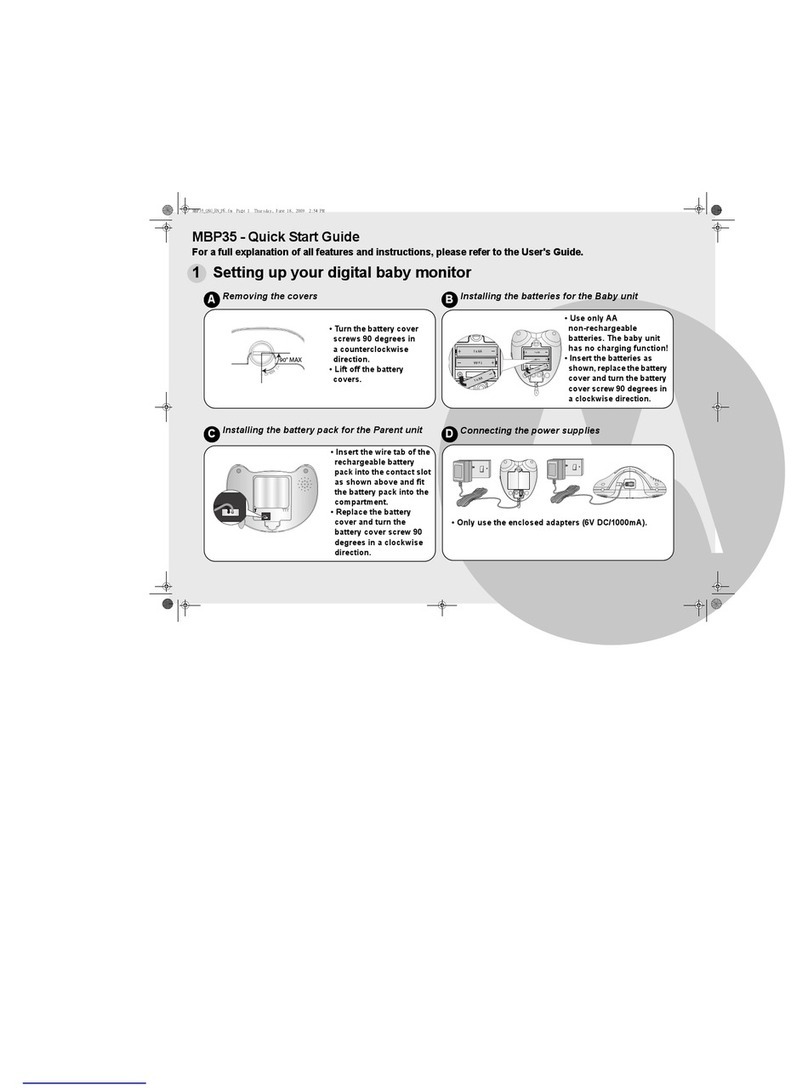 Motorola MBP35 quick start guide