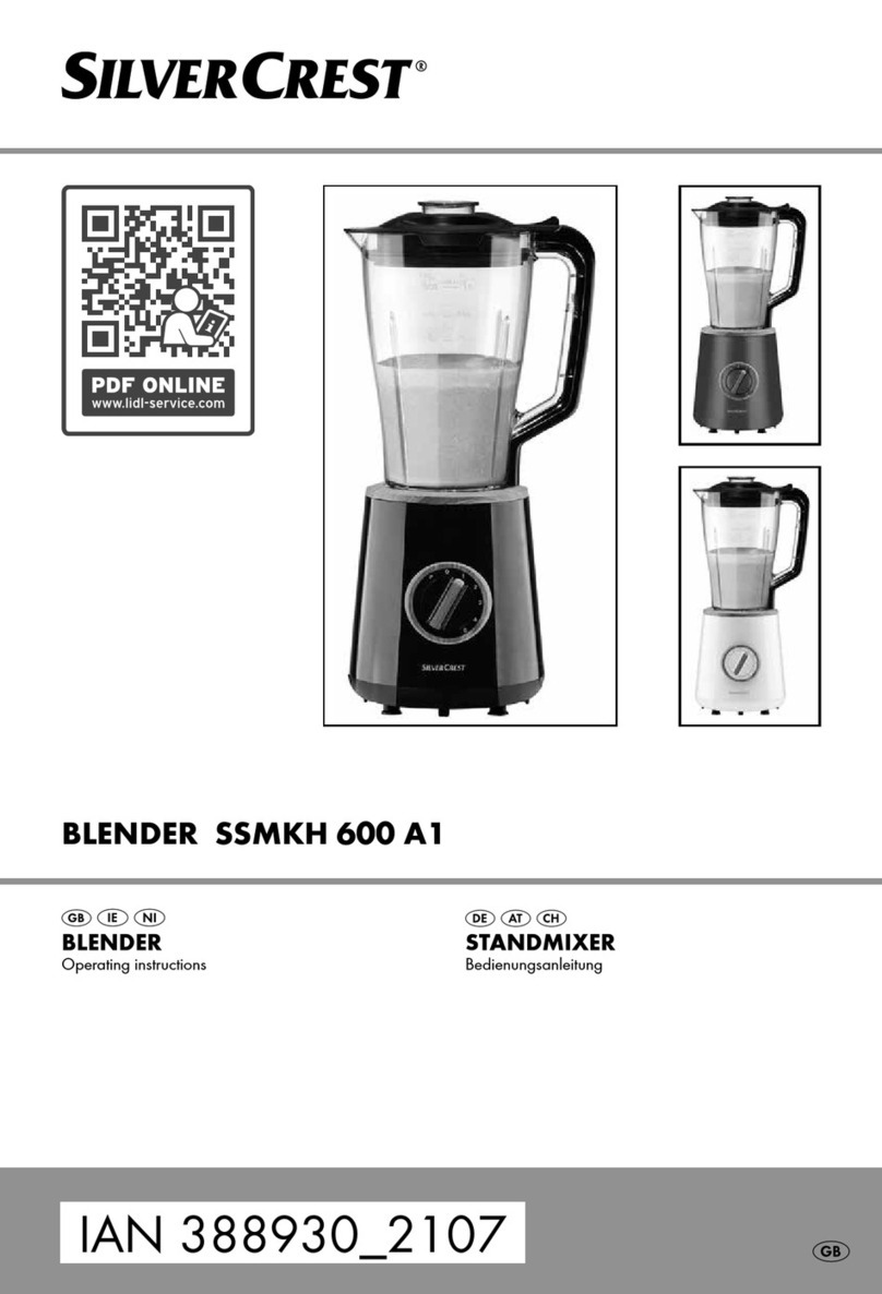 Silvercrest SSMKH 600 A1 User manual