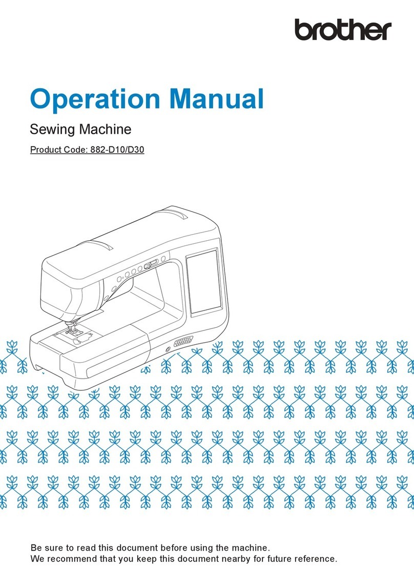 Brother 882-D30 User manual Brother 882-D30 User manual