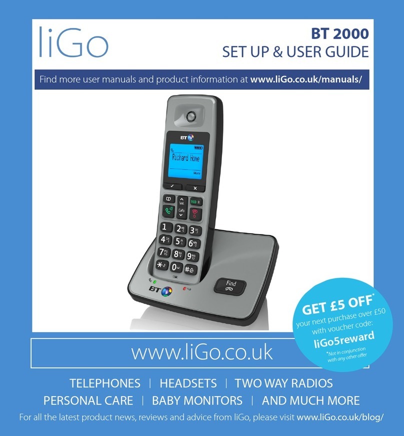 LiGo BT 2000 User manual