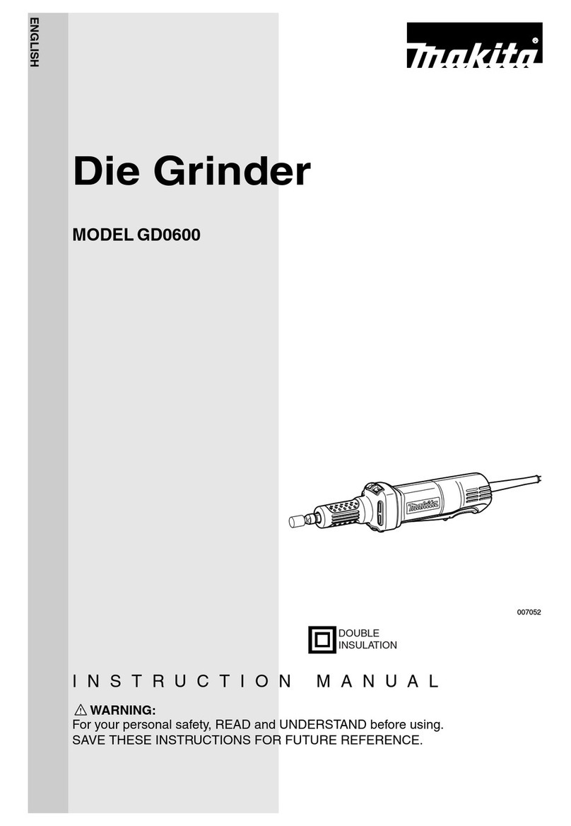 Maktec GD0600 User manual
