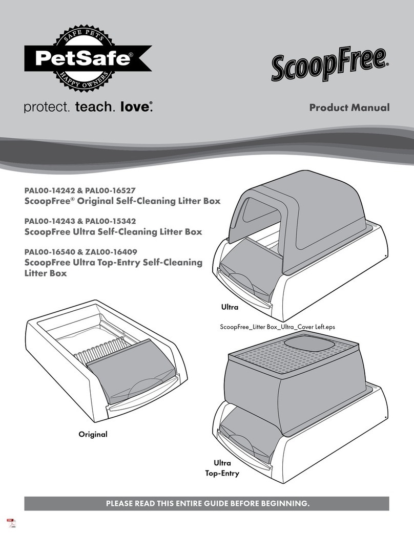 Petsafe ScoopFree Ultra product manual