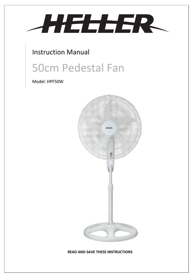 HELLER HPF50W User manual