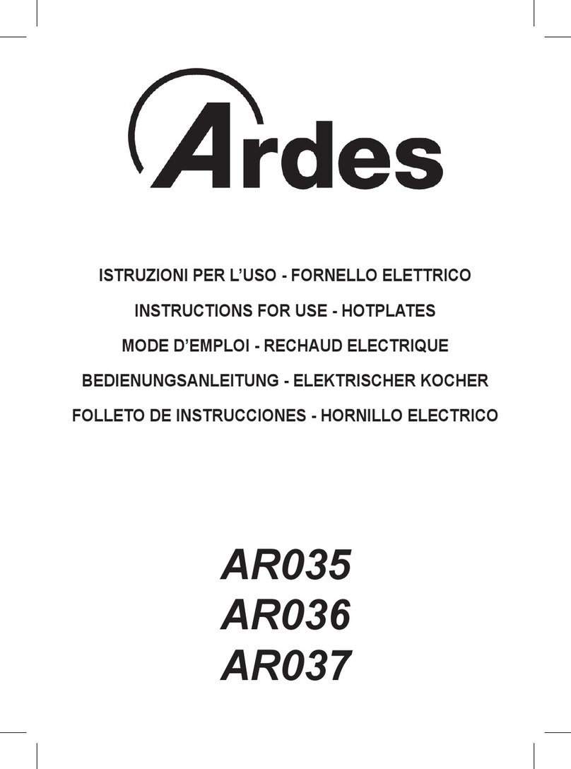 ARDES AR035 Instructions for use