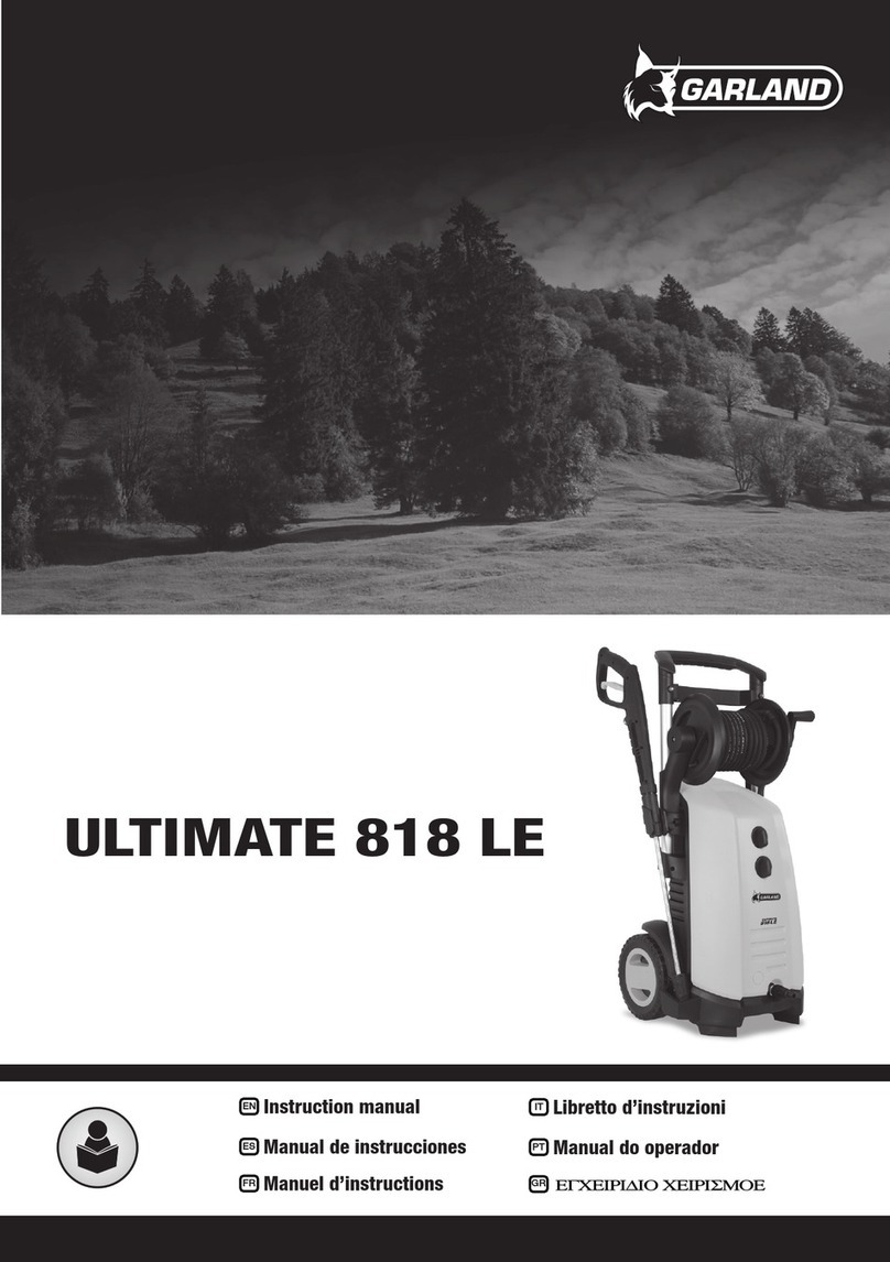 Garland ULTIMATE 818 LE instruction manual