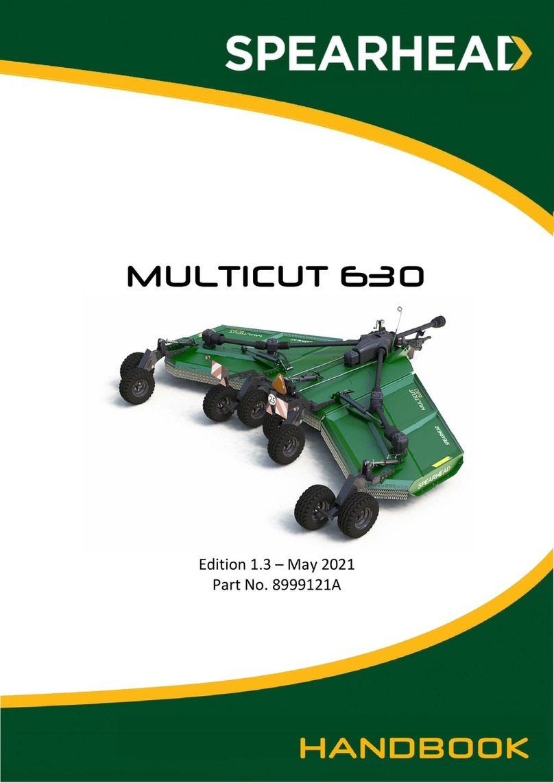 Spearhead MULTICUT 630 Handbook