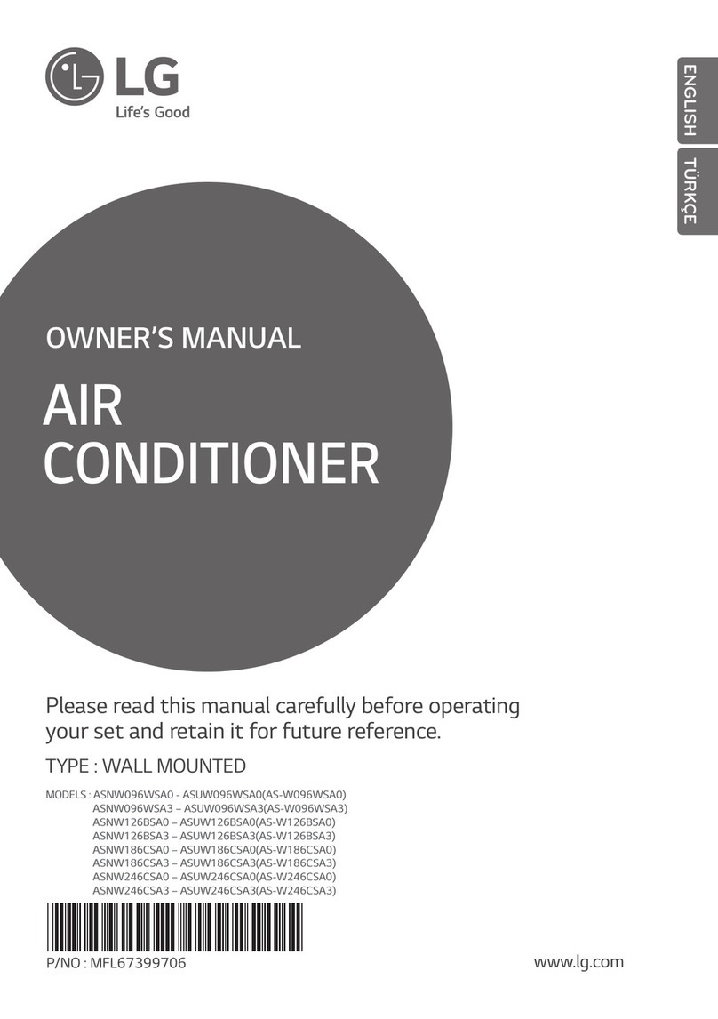 LG ASNW096WSA0 User manual