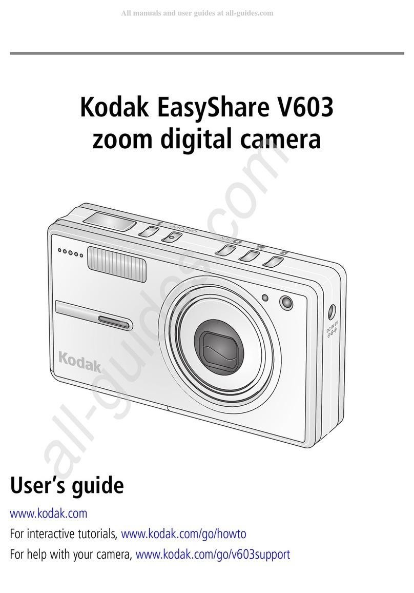 Kodak EasyShare V603 User manual