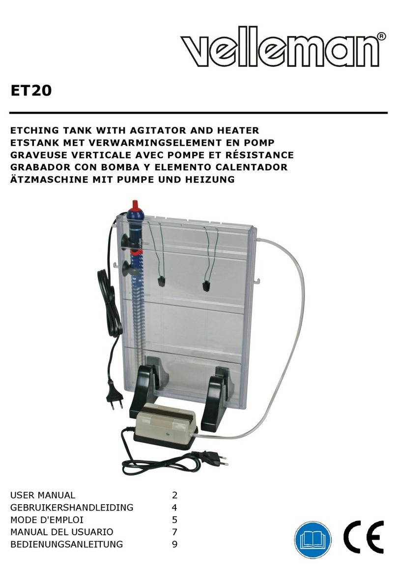 Velleman ET20 user manual