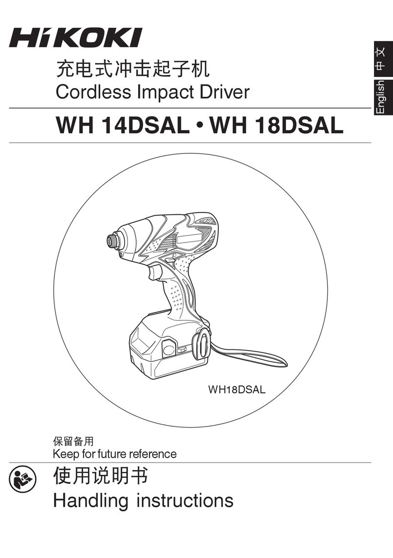 HIKOKI WH 14DSAL User manual