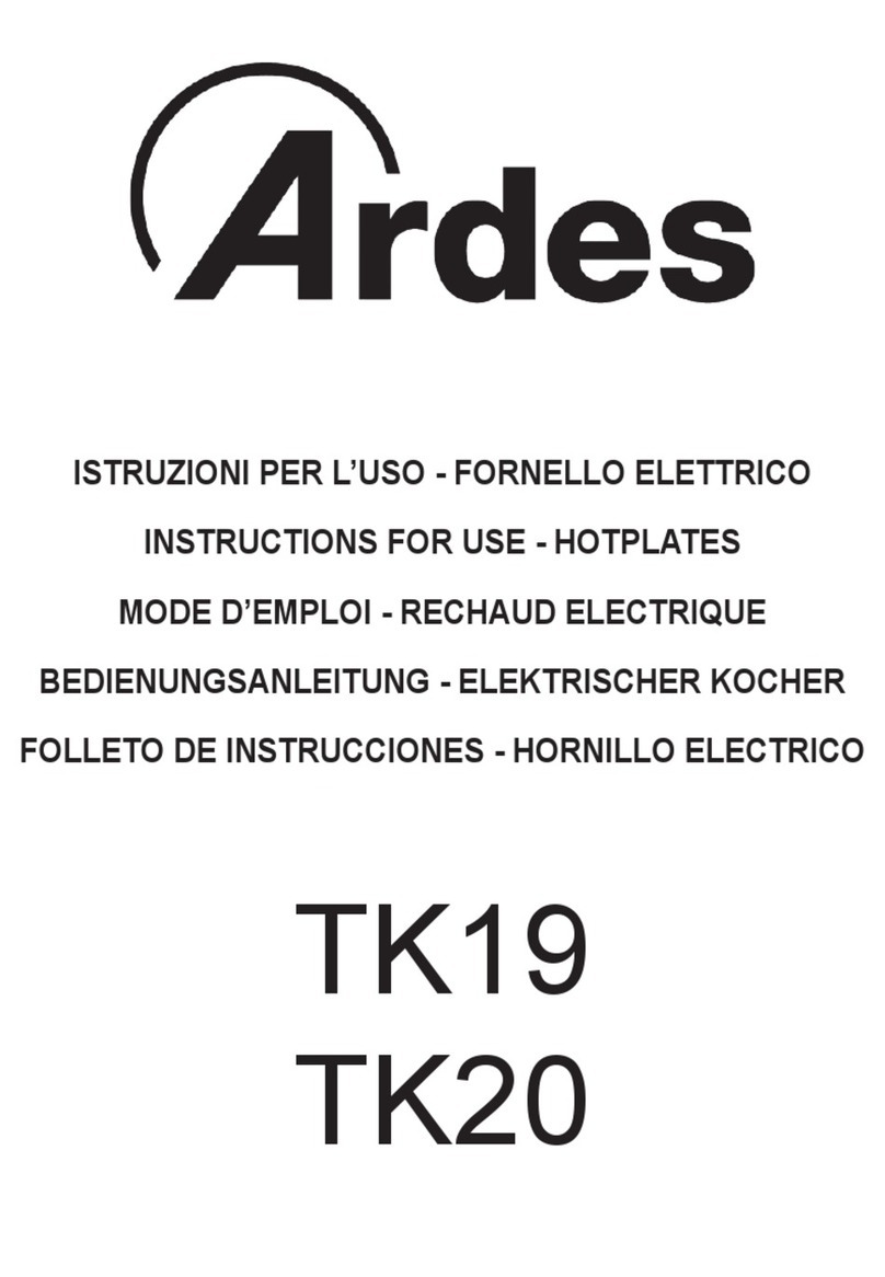 ARDES TK19 User manual