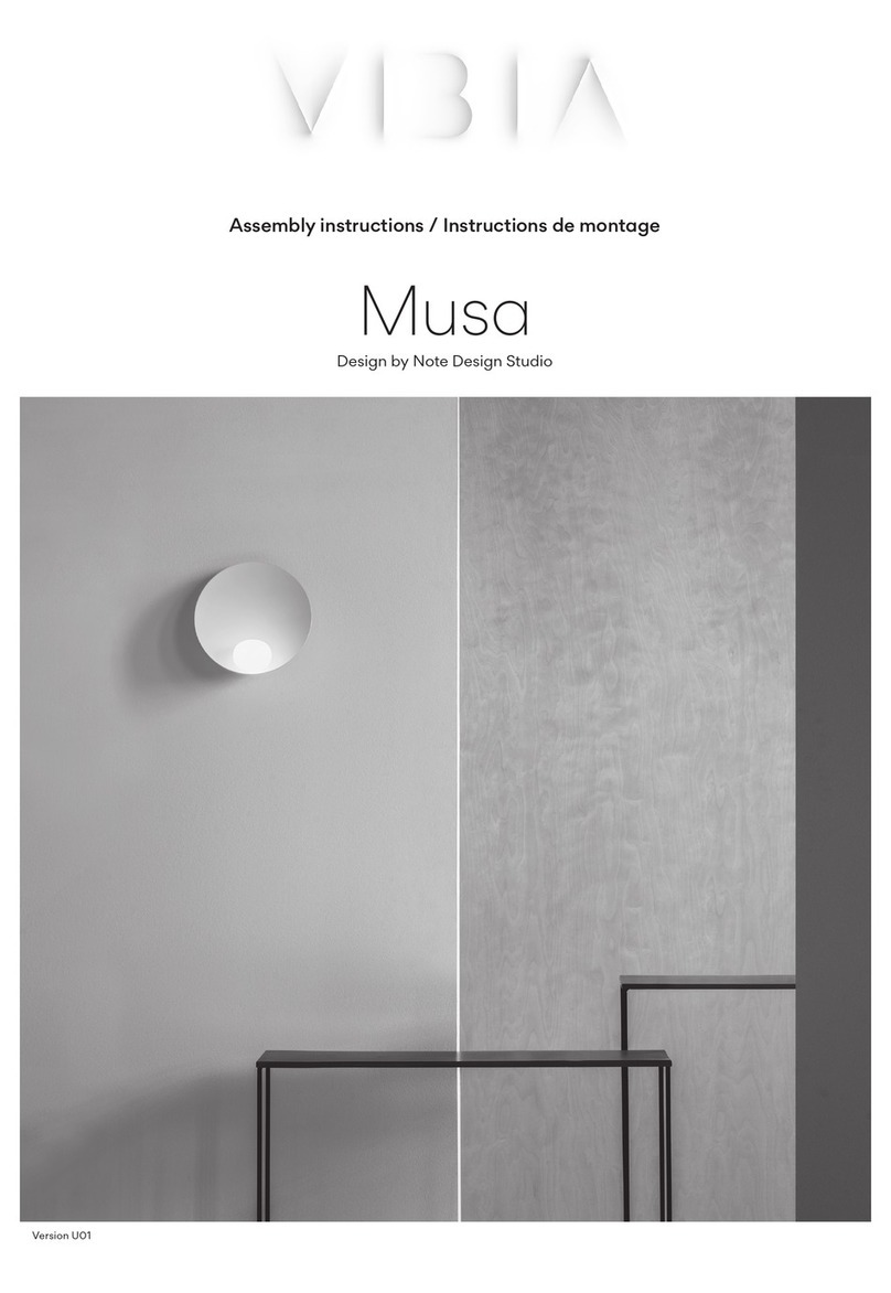 VIBIA Musa User manual