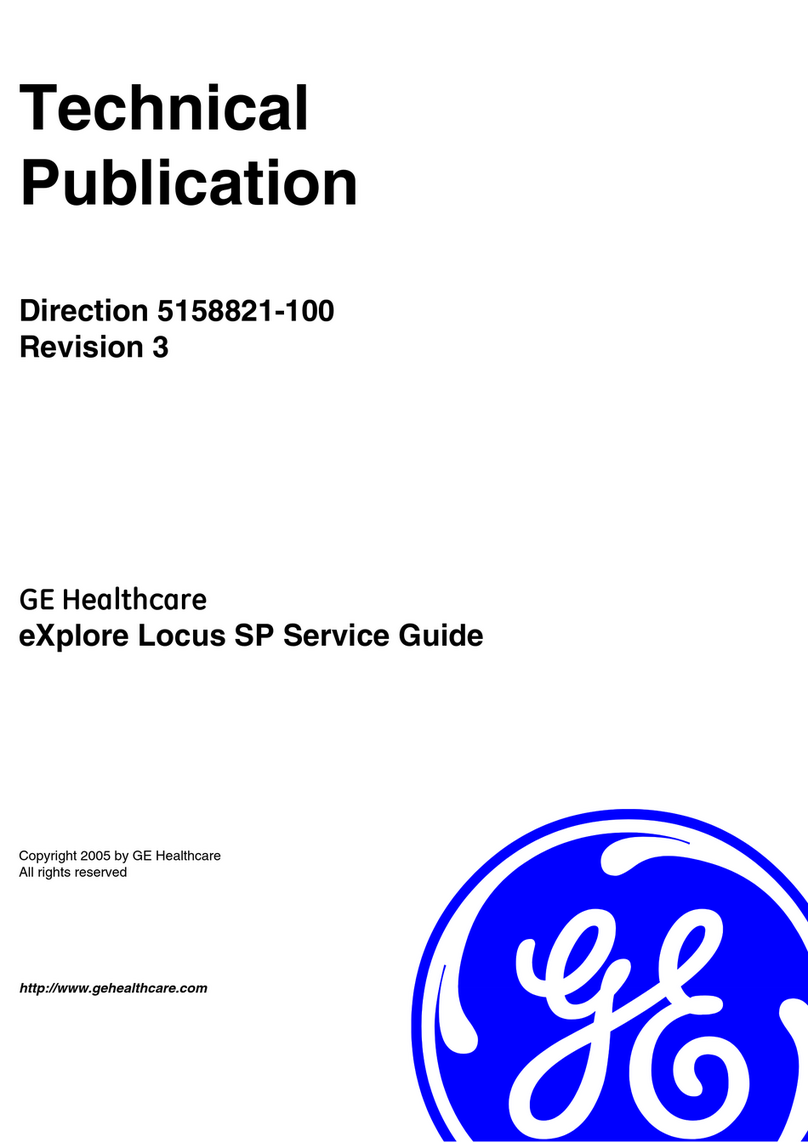 GE Healthcare eXplore Locus SP User manual