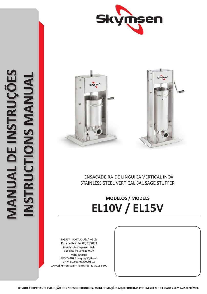 Skymsen EL10V instruction manual