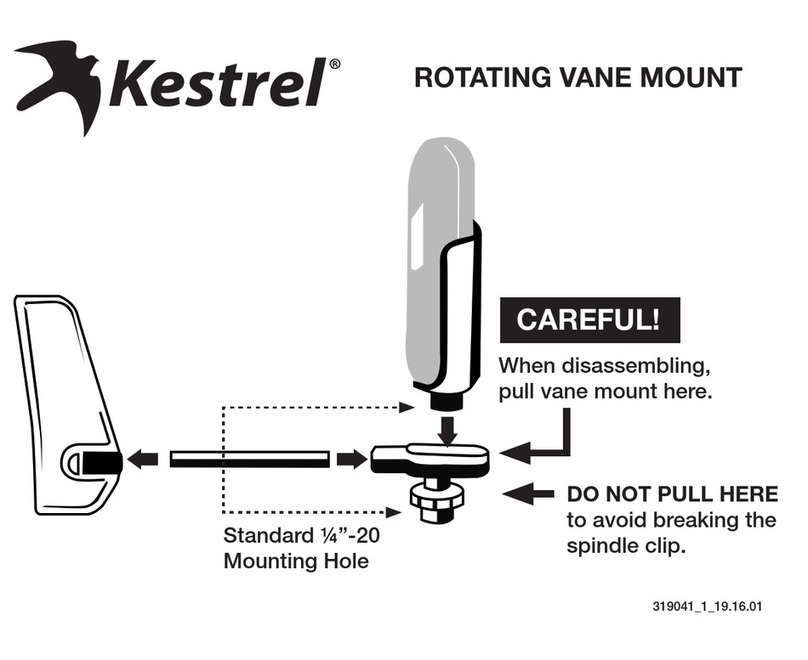 Kestrel 5 Series quick start guide Kestrel 5 Series quick start guide