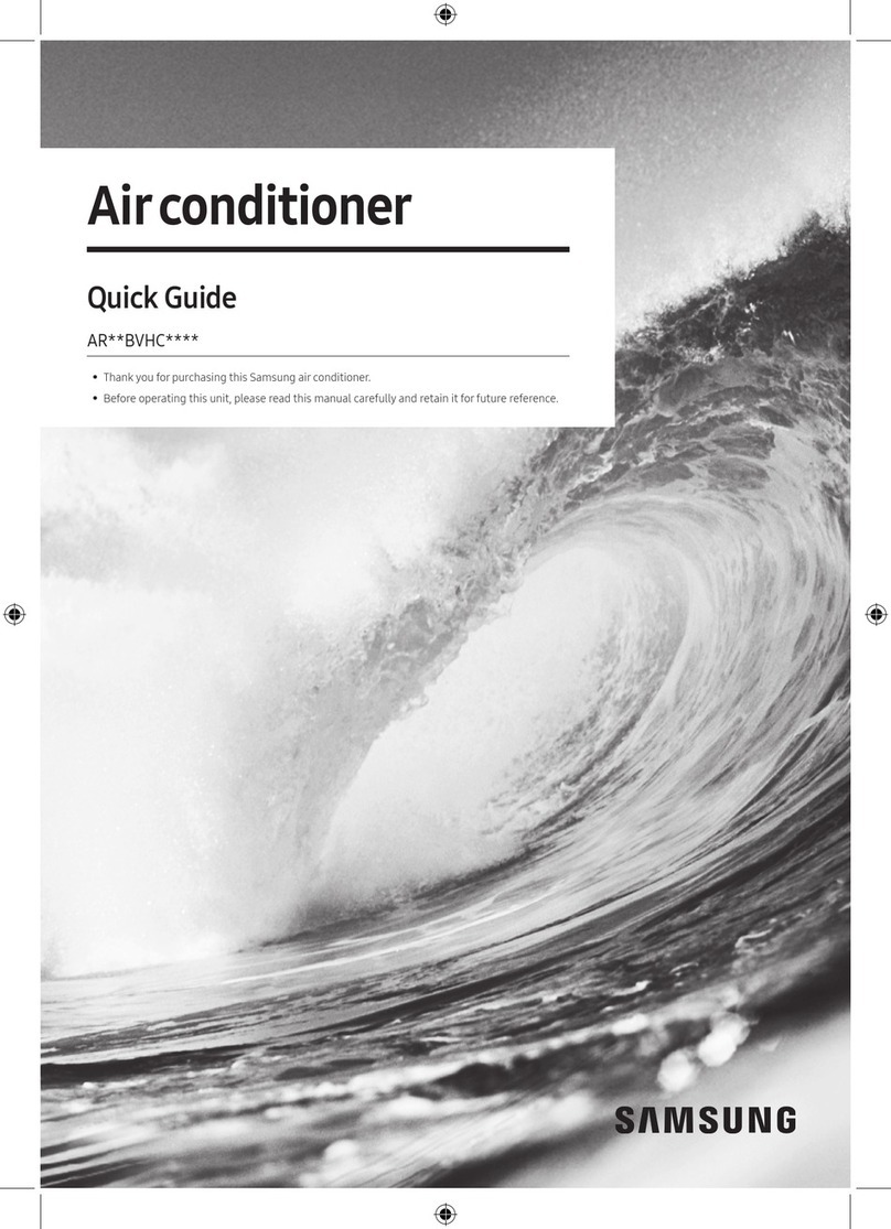 Samsung AR BVHC Series User manual Samsung AR BVHC Series User manual
