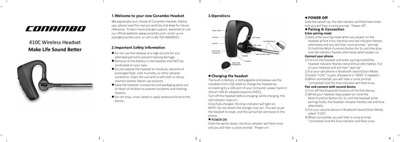 Conambo K10C User manual