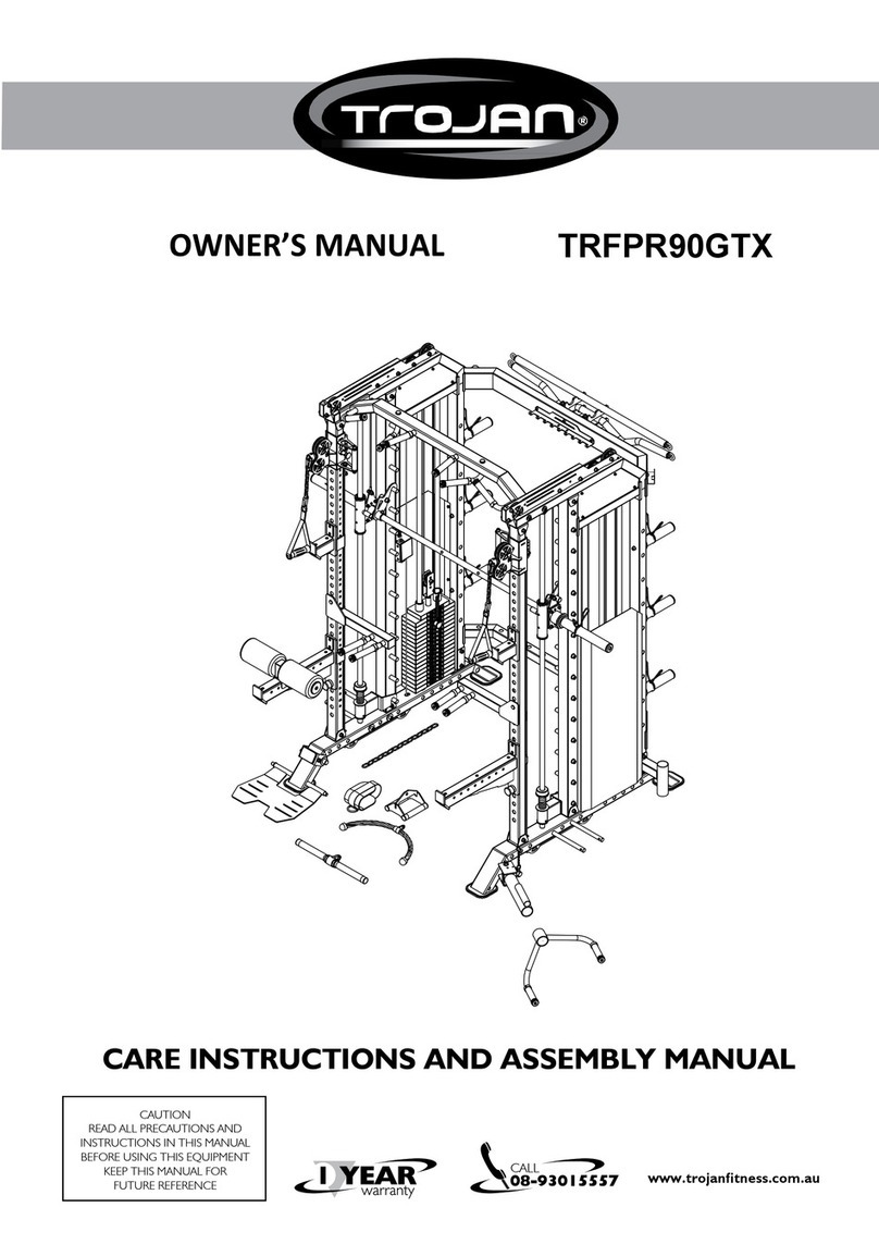 Trojan TRFPR90GTX owner's manual