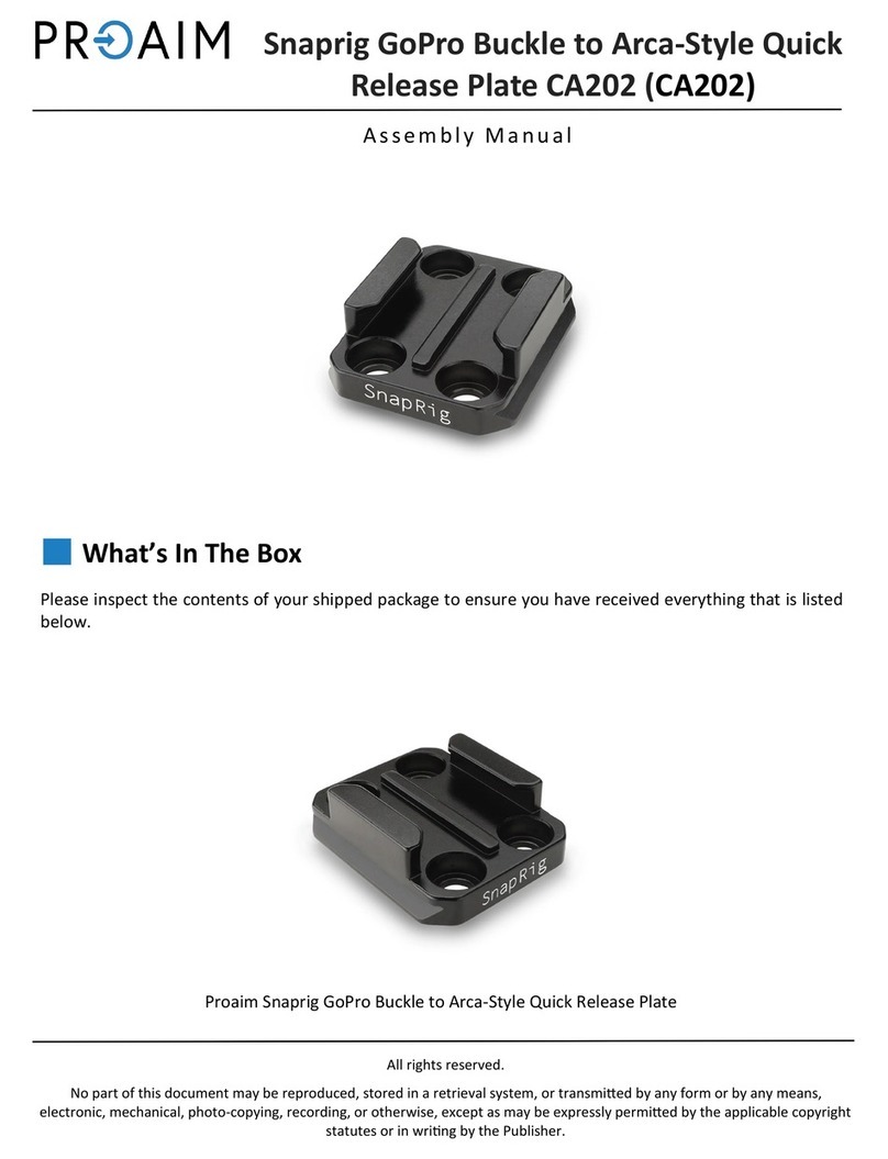 PROAIM SnapRig CA202 User manual