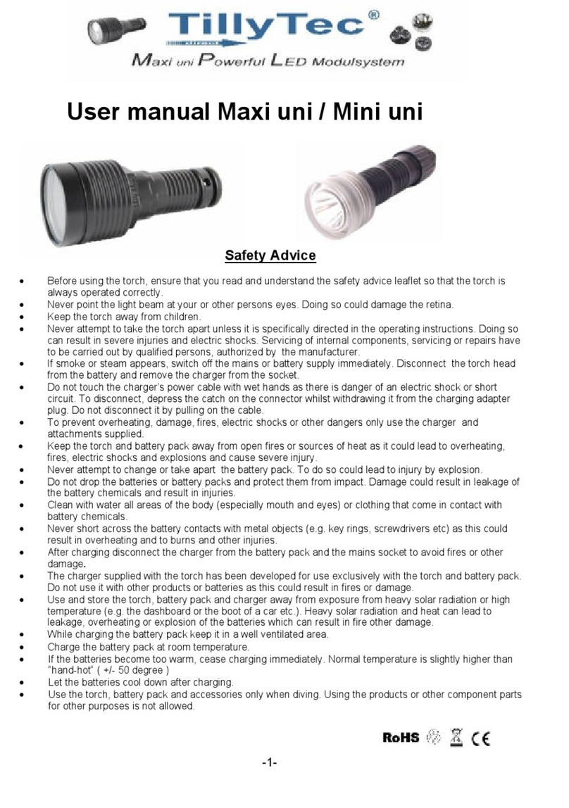 TILLYTEC MAXI UNI user manual