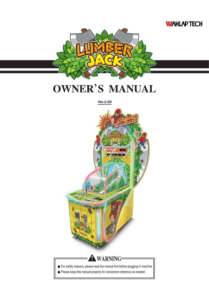 WAHLAP TECH LUMBER JACK owner's manual