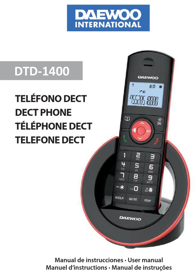 Daewoo DTD-1400 User manual Daewoo DTD-1400 User manual