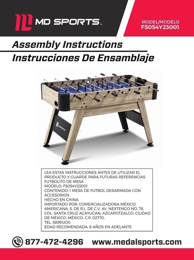 MD SPORTS FS054Y23001 Assembly instructions