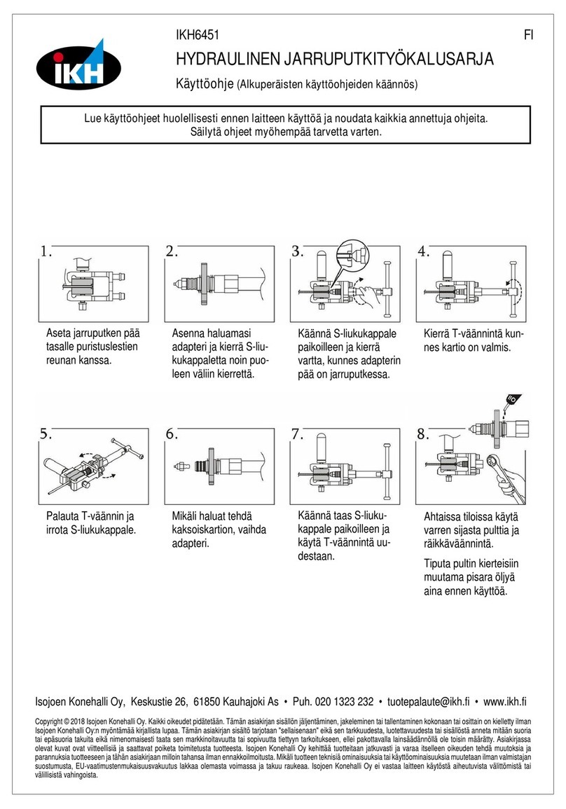 IKH IKH6451 instruction manual
