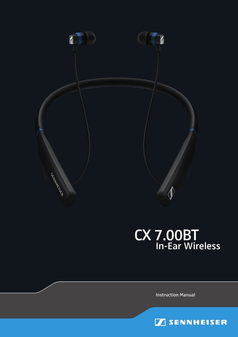 Sennheiser CX 7.00BT User manual