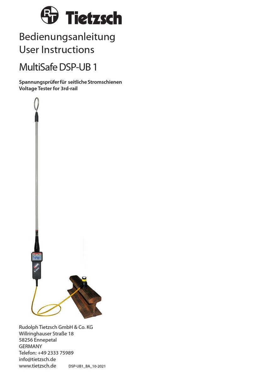 Tietzsch MultiSafe DSP-UB 1 User instructions