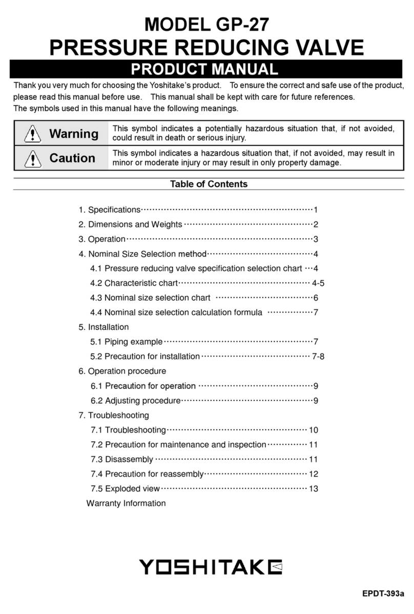 Yoshitake GP-27 User manual