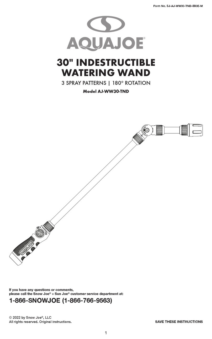 AQUAJOE AJ-WW30-TND quick guide