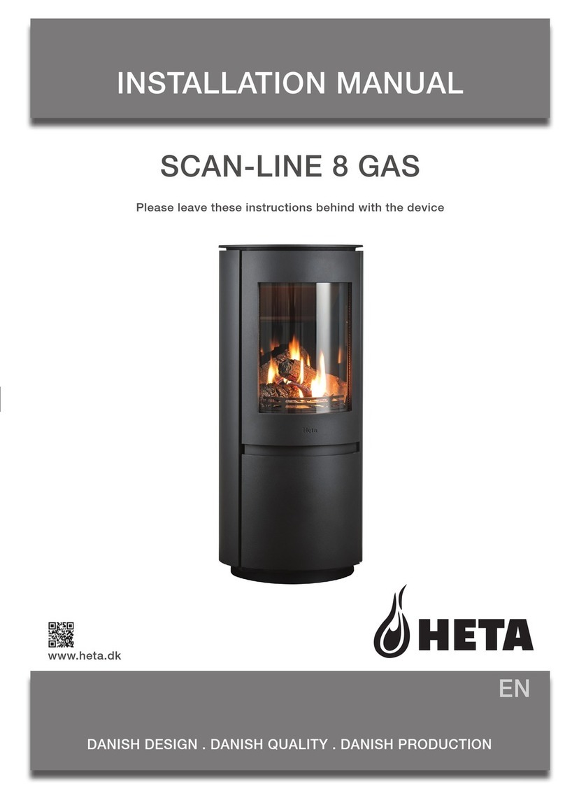 Heta SCAN-LINE 8 GAS User manual