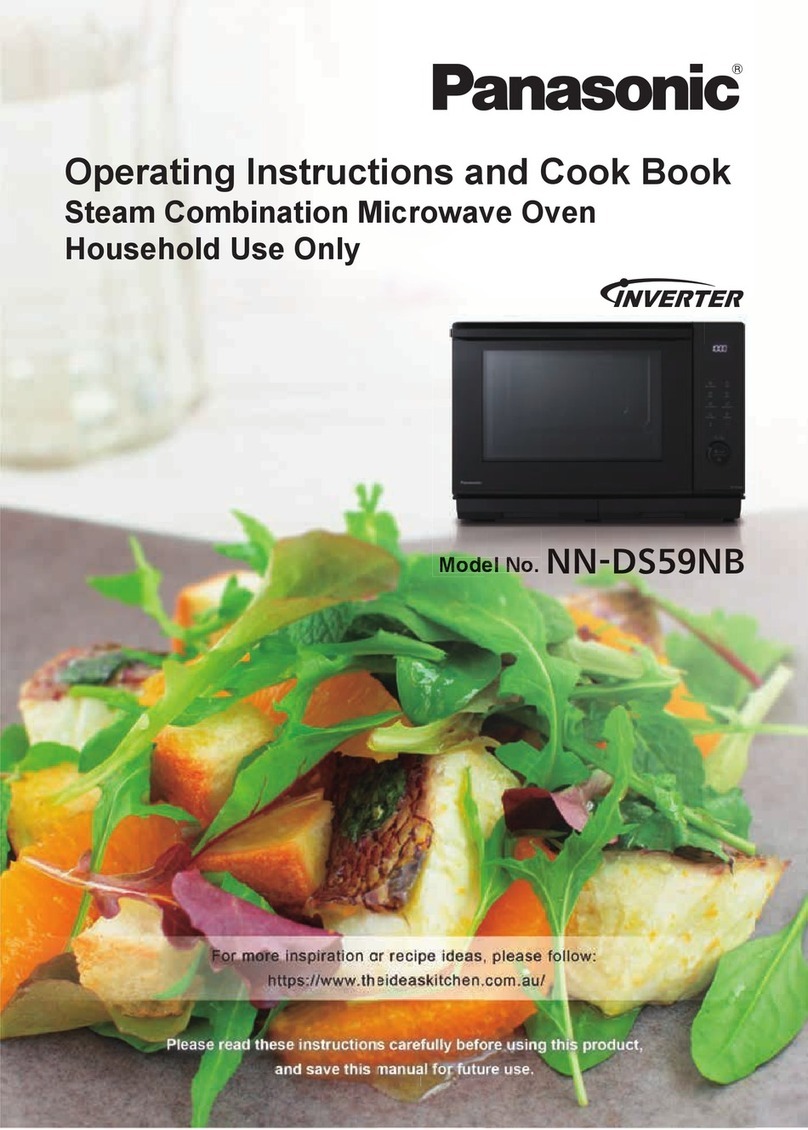 Panasonic NN-DS59NB operating instructions