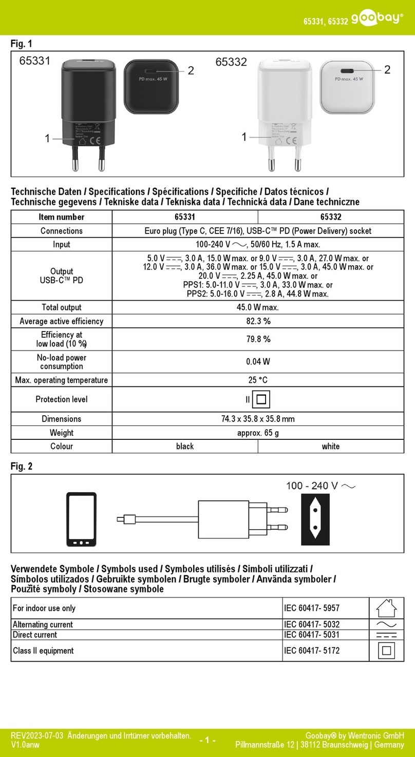 Goobay 65331 manual
