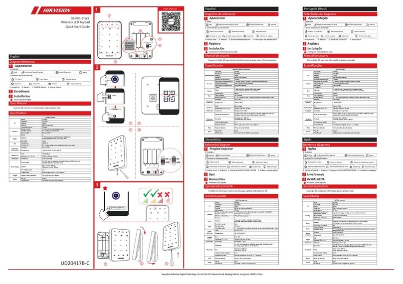 HIK VISION DS-PK1-E-WB User manual HIK VISION DS-PK1-E-WB User manual