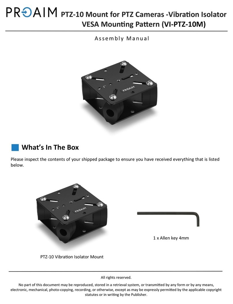 PROAIM PTZ-10 Assembly manual