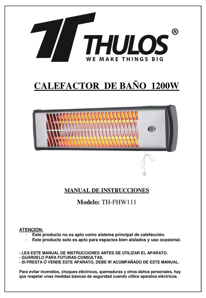 Thulos TH-FHW111 instruction manual
