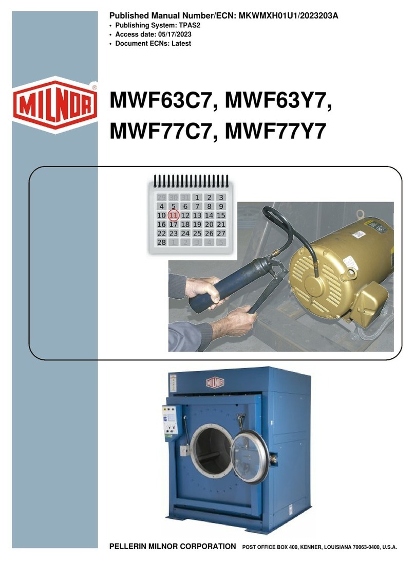 Milnor MWF63C Series Maintenance Guide