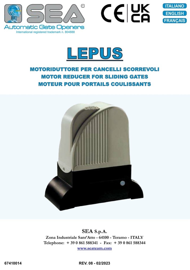 SEA LEPUS 600 manual