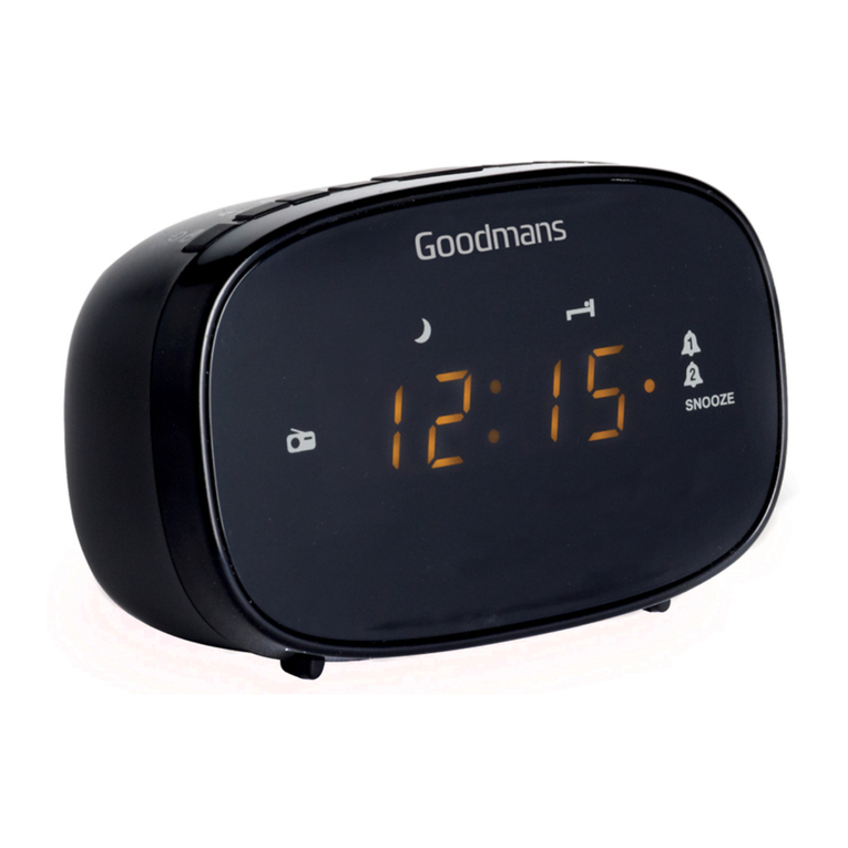 Goodmans GCR02 user manual