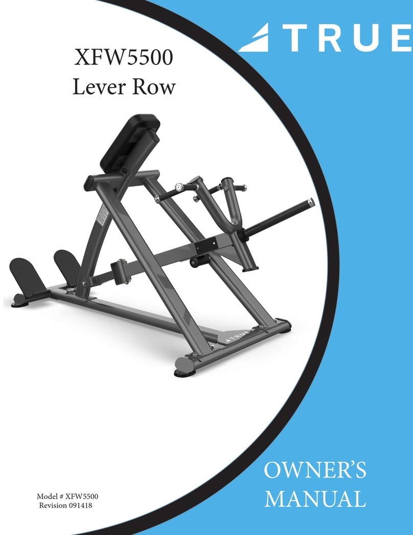 True XFW5500 User manual
