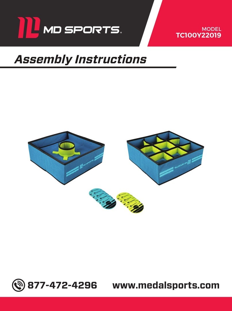 MD SPORTS TC100Y22019 User manual